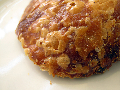 Crackly, Crusty End of Bread at Tavern