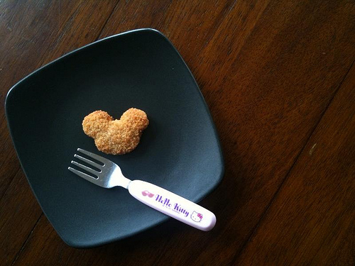 Mickey Mouse Chicken Nuggets