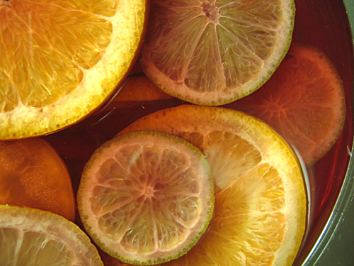 Sangria with Citrus