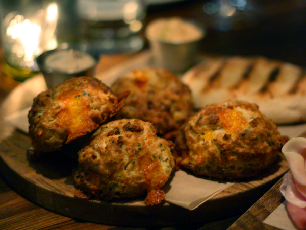 MB Post, Manhattan Beach - Cheddar Bacon Biscuits