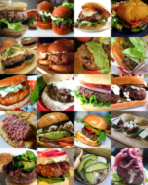 Post image for Top 20 Burgers on TasteSpotting (That I Won’t be Grilling This Weekend Because…Why Start Now?)