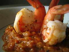 Shrimp in Spicy Tomato Sauce