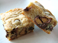 Heath Bar Blondies