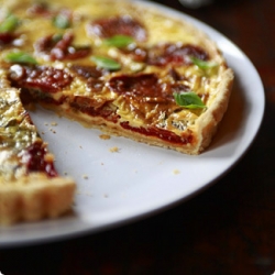 Roasted Tomato Tart on TasteSpotting