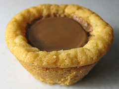Peanut Butter Cup Peanut Butter Cookies