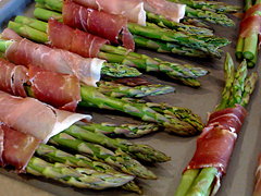 Prosciutto Wrapped Asparagus