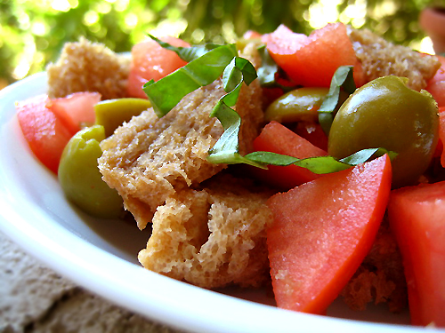 Panzanella Tomato and Stale Bread Recipe Salad