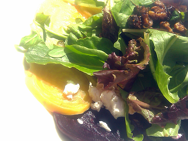 Sor Tino Restaurant, Brentwood - Roasted Beets and Goat Cheese