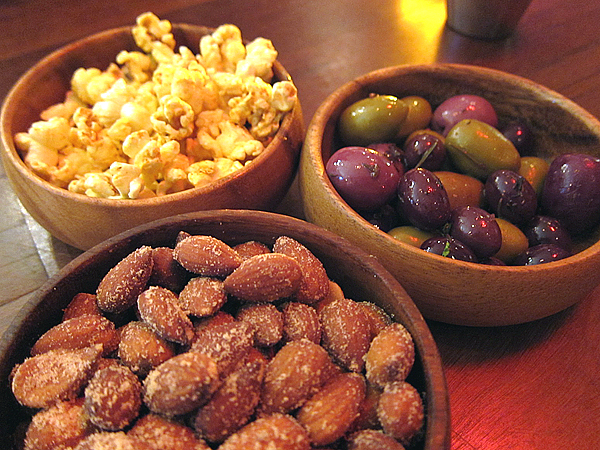 BLT Steak - Almonds and Olives at he Bar BLT Steak - Almonds and Olives at the Bar