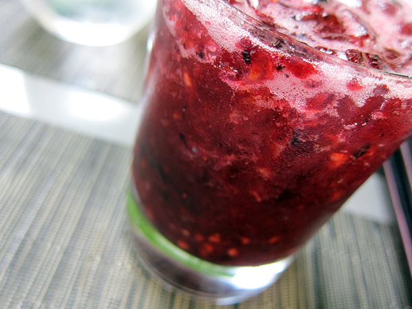 Sunset Marquis Hotel, West Hollywood - Berry Bush Cocktail