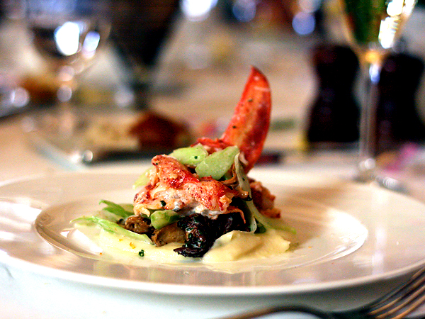 Pelican Hill - lobster salad Pelican Hill - lobster salad