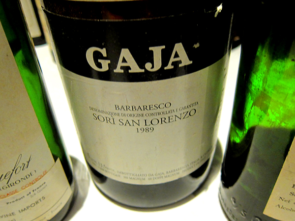 Gaja Barbaresco Sori San Lorenzo 1989 Gaja Barbaresco Sori San Lorenzo 1989