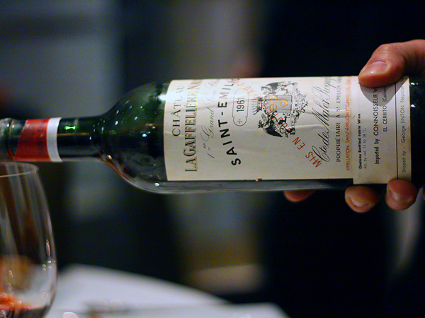 St Emilion Pouring St Emilion Pouring