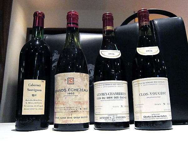 Wines fo the Night: Heitz '59, Echezaux, 1978s Wines fo the Night: Heitz '59, Echezaux, 1978s