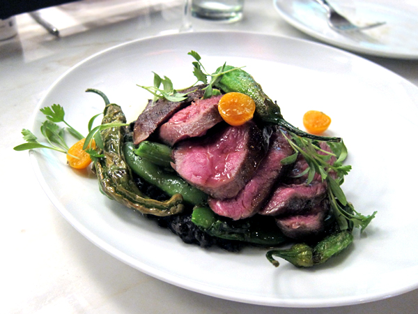 Laurel Hardware restaurant - lamb sirloin