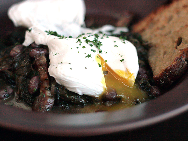 Cooks County Brunch - duck egg hash