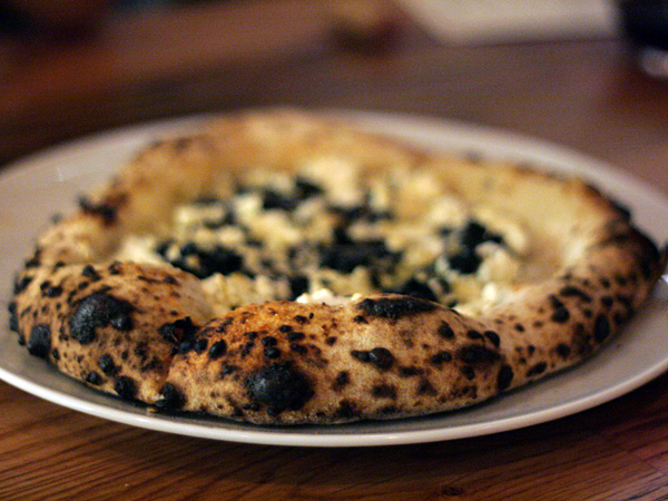 Bestia Restaurant, downtown LA, truffle pizza