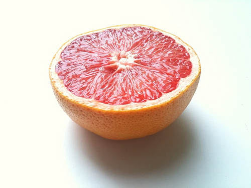 Ruby Red Grapefruit Half