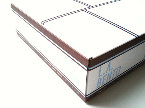 LA Bento - clean design on box