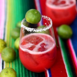 Raspberry & Key Lime Margarita