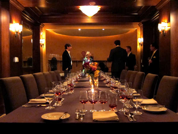 Scarpetta: private dining room