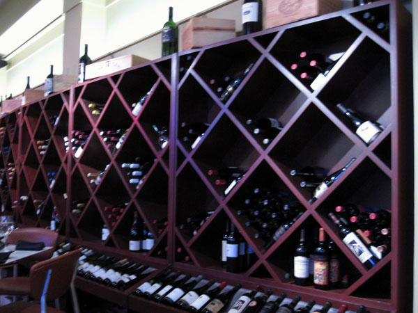 Bottle Rock Wine Bar, Culver City - Wine Shelves