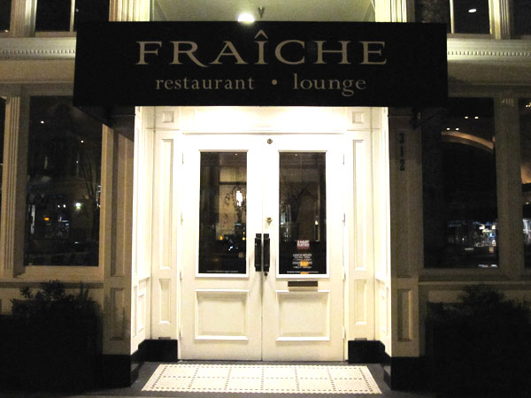 Fraiche Restaurant, Santa Monica - Front Door
