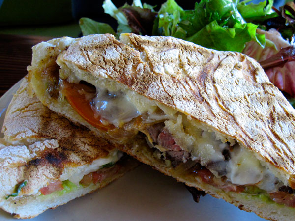 Coral Tree Cafe - Grilled Steak Panini
