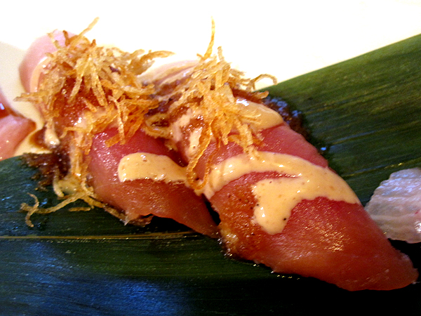 Kanpai Sushi - Albacore Sushi, Sawara Style