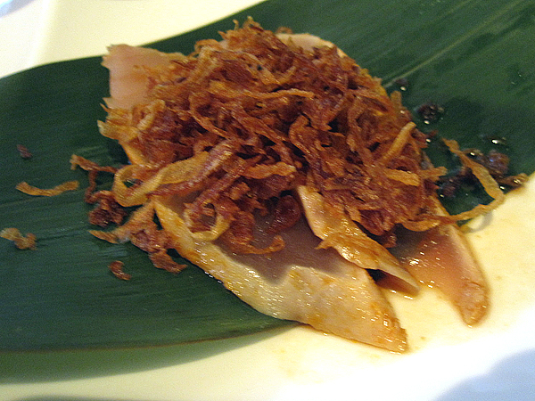 Kanpai Sushi - Albacore Sashimi with Fried Shallots