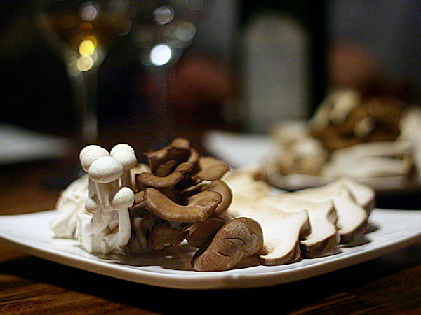LaOn Dining {korean} - mushrooms