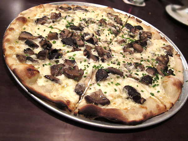 Waterloo & City - Wild Mushroom Smoked Mozzarella Truffle Oil Pizza