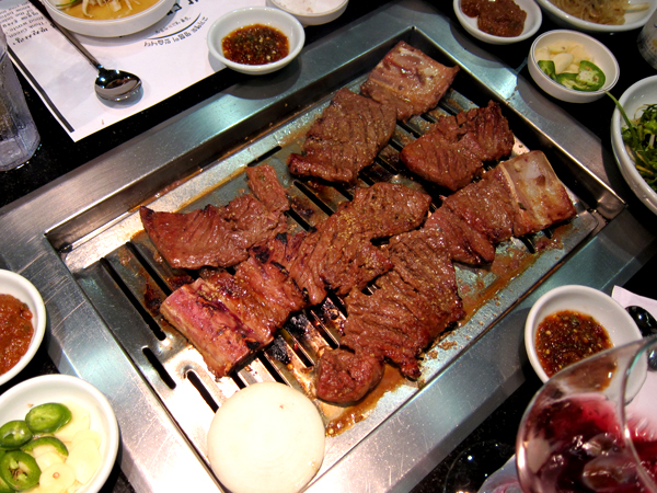 Park's BBQ - Galbi on Grill