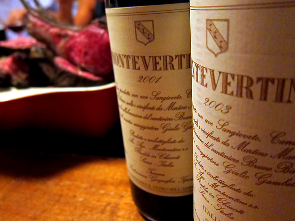 Montevertine - Wine bottles