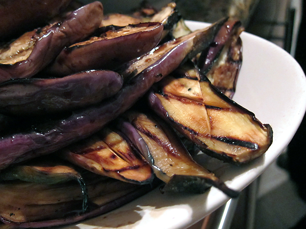 Montevertine Dinner - Grilled Eggplant