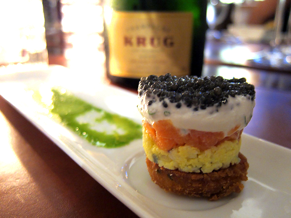 xiv restaurant, west hollywood - Caviar Parfait