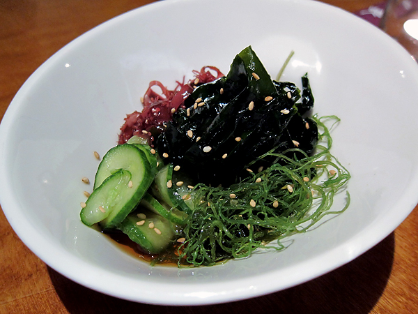 Yabu Restaurant, Seaweed Sunomono