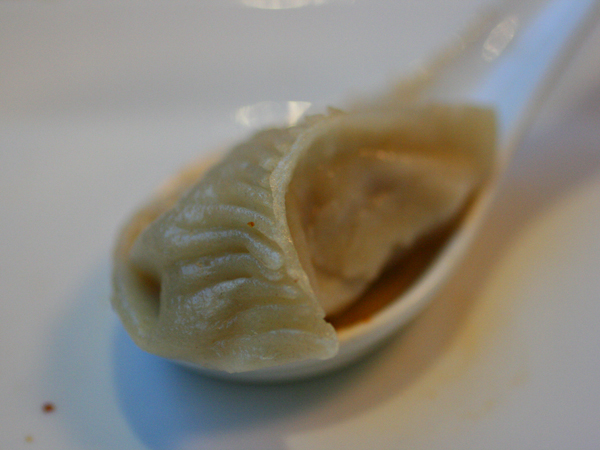 Din Tai Fung, LA - vegetarian dumpling