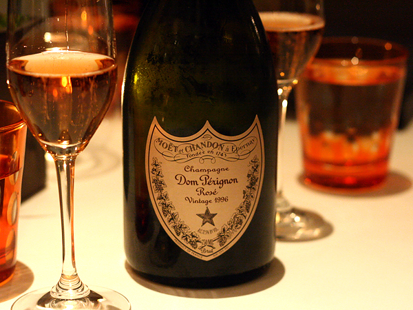 Dom Perignon Rose Champagne 1996
