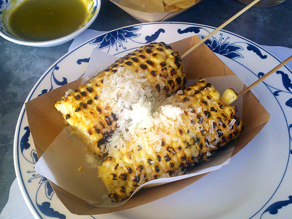 Escuela Taqueria - grilled corn