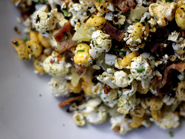 Furikake Kettle Corn Popcorn - up close