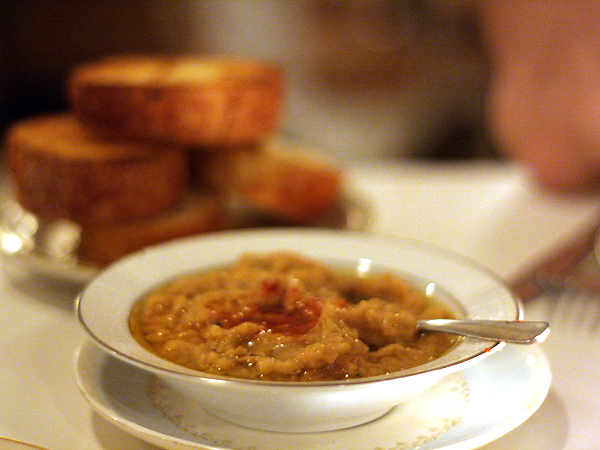 Hart and Hunter, smashed white bean pate