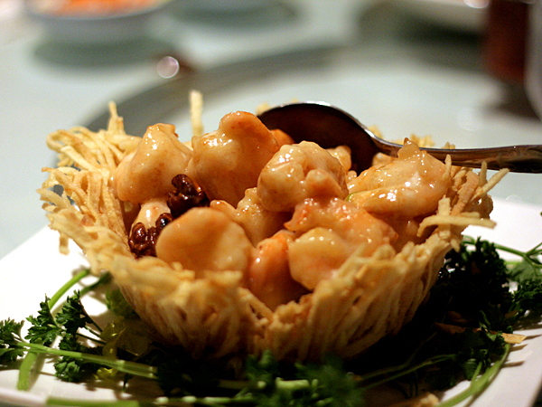 Wang Tcheng, Anaheim - walnut shrimp