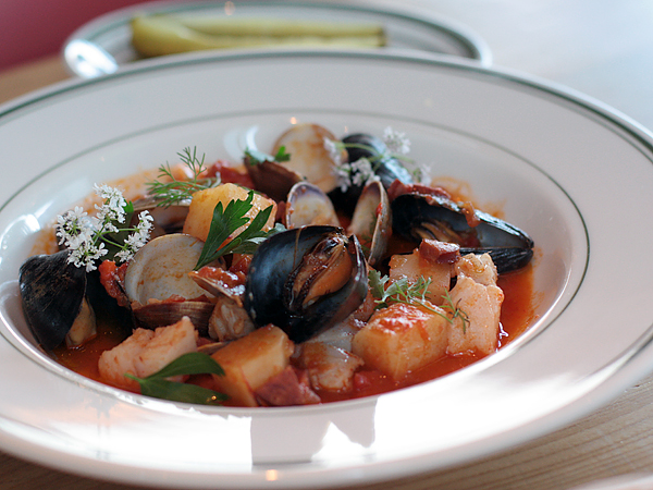 connie and ted's restaurant - portuguese fish stew