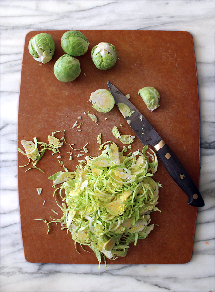shredded brussels sprouts for hash