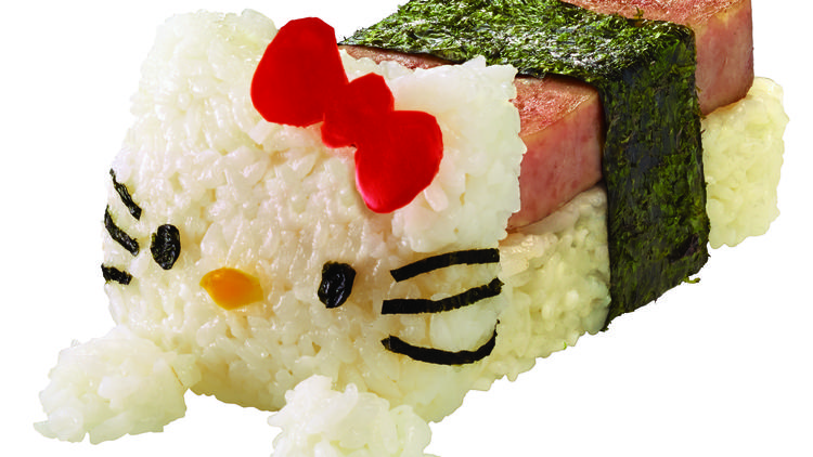 Hello Kitty Spam Musubi Sushi