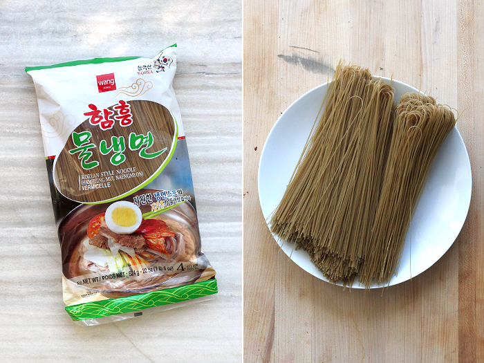 naeng myun noodle package