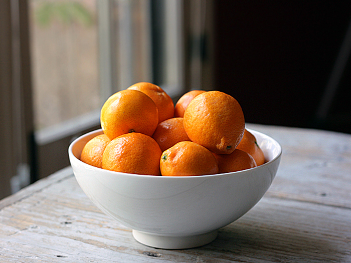 tangerines in bowl